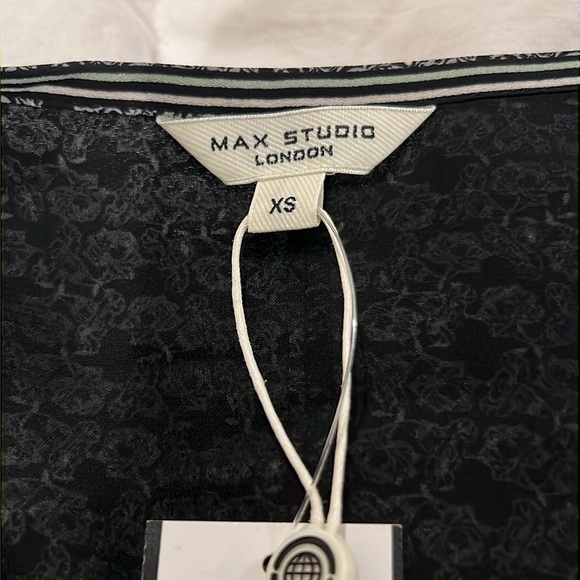 Max Studio Floral Print Wrap Maxi Dress - Picture 8 of 12